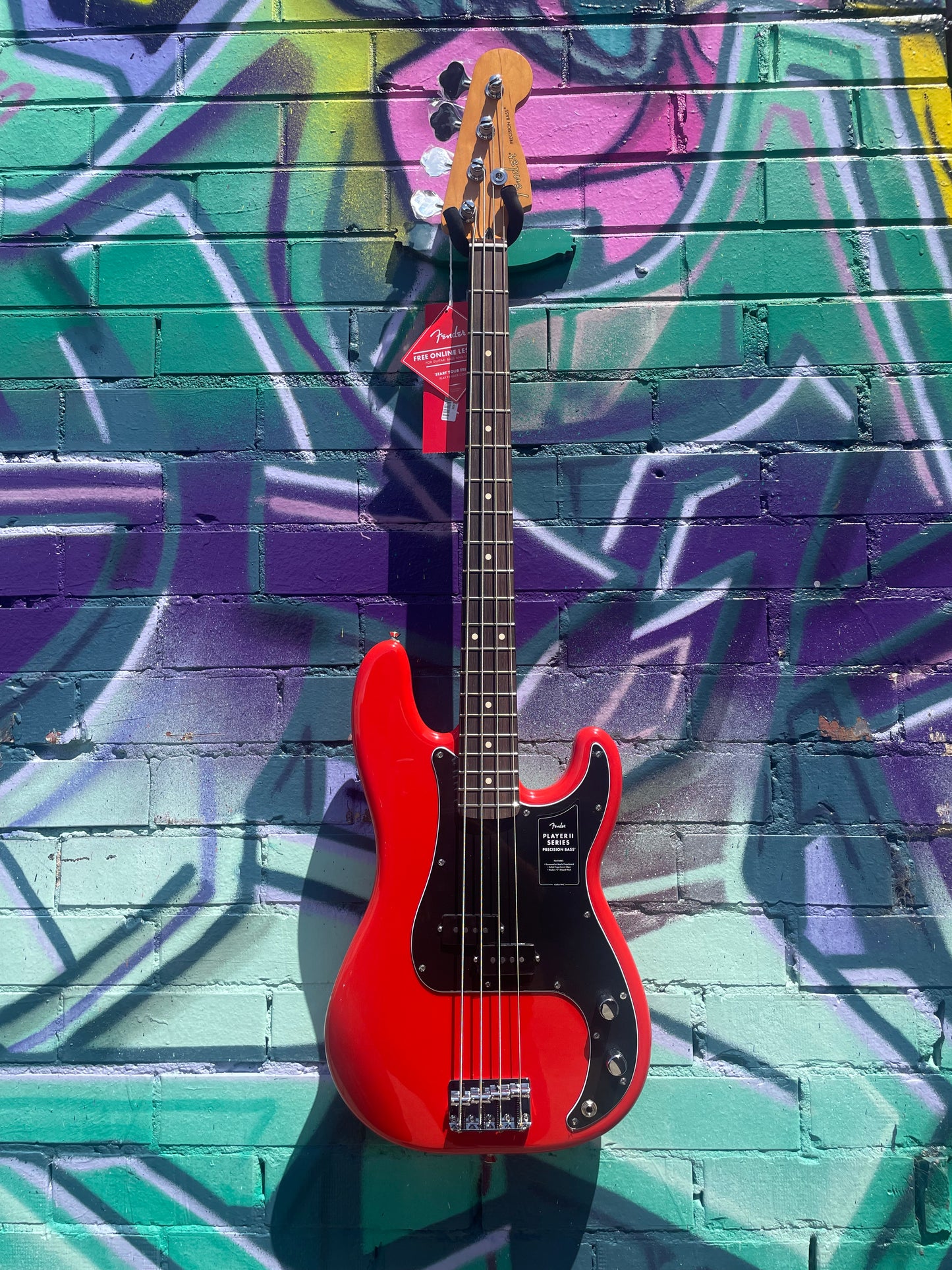 Fender Player II Precision Bass - Coral Red