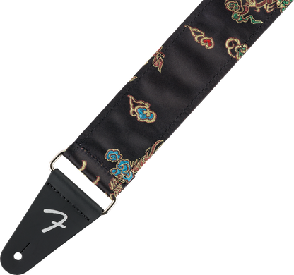 Fender Satin Dragon Strap - Black
