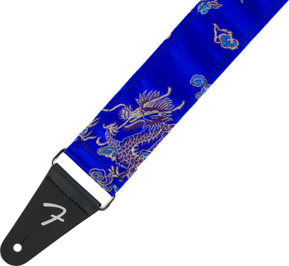 Fender Satin Dragon Strap - Royal Blue