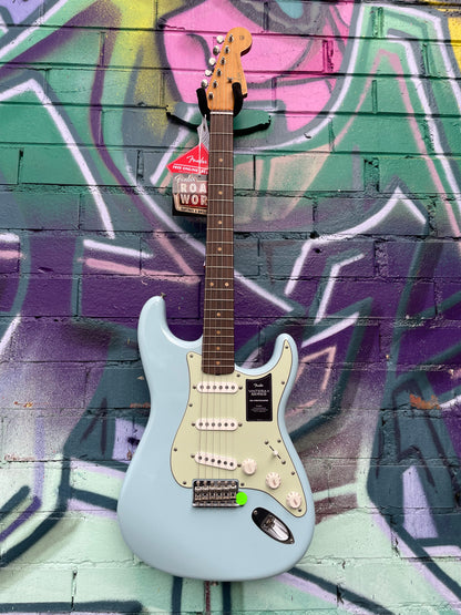 Fender Vintera II Road Worn 60s Stratocaster Electric Guitar - Sonic Blue