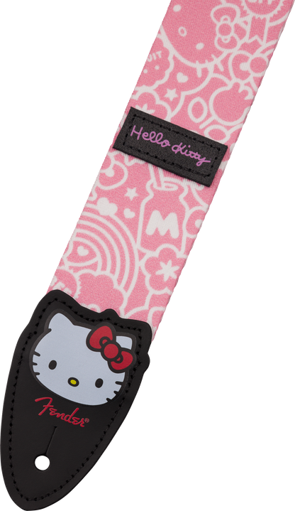 Fender x Hello Kitty Pink Poly Strap