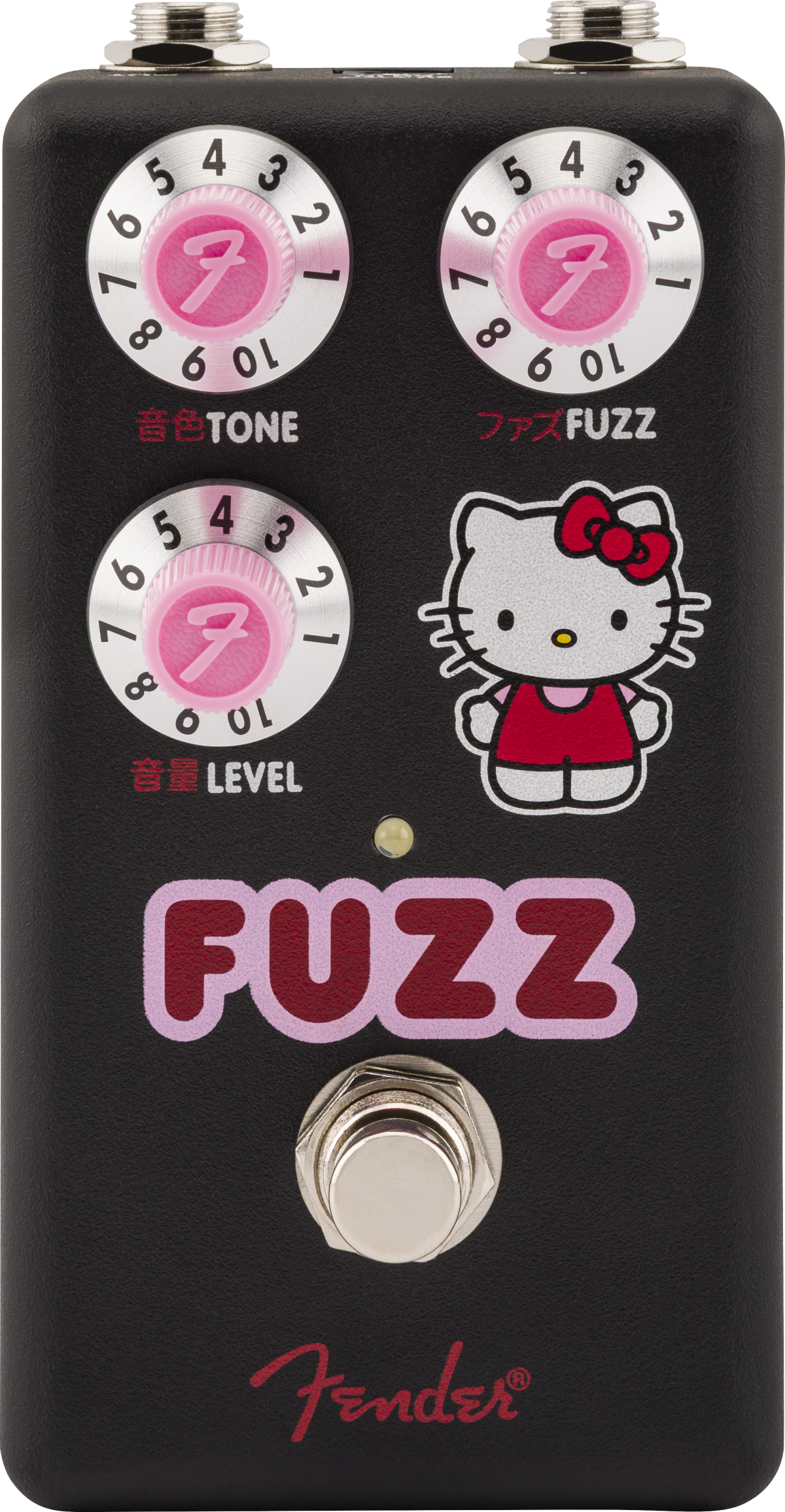 Fender x Hello Kitty Fuzz Pedal Black