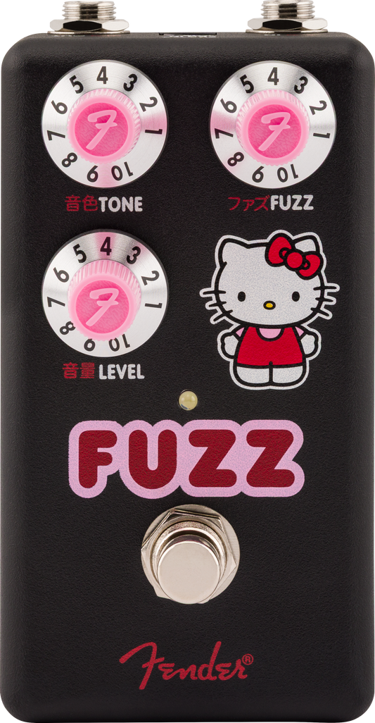 Fender x Hello Kitty Fuzz Pedal Black