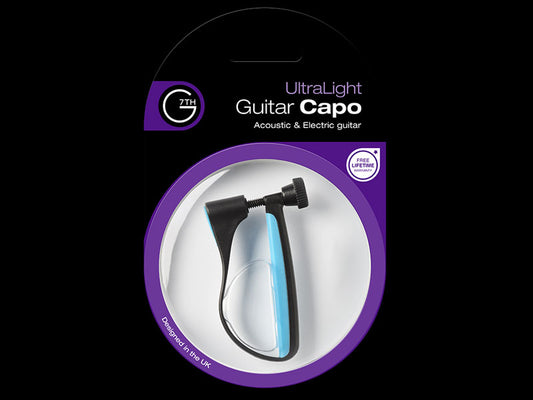 G7th Ultralight Blue Guitar Capo