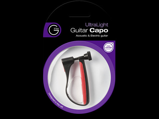 G7th Ultralight Red Guitar Capo