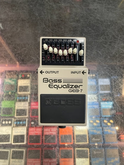 Boss GEB-7 Bass Equalizer Pedal