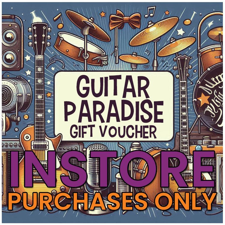 Guitar Paradise Gift Voucher for Instore Purchases