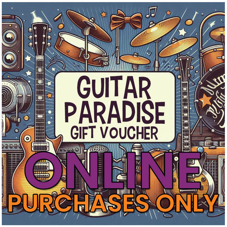 Guitar Paradise Gift Voucher for Online Purchases