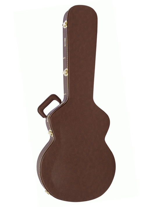 Gator GW-335 Brown Deluxe Wood Electric Guitar Case