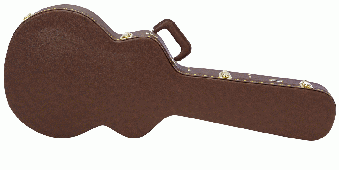 Gator GW-335 Brown Deluxe Wood Electric Guitar Case
