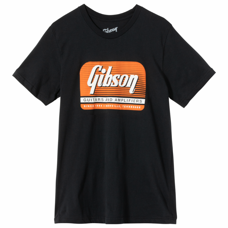 Gibson Guitars And Amplifiers Tee - Black