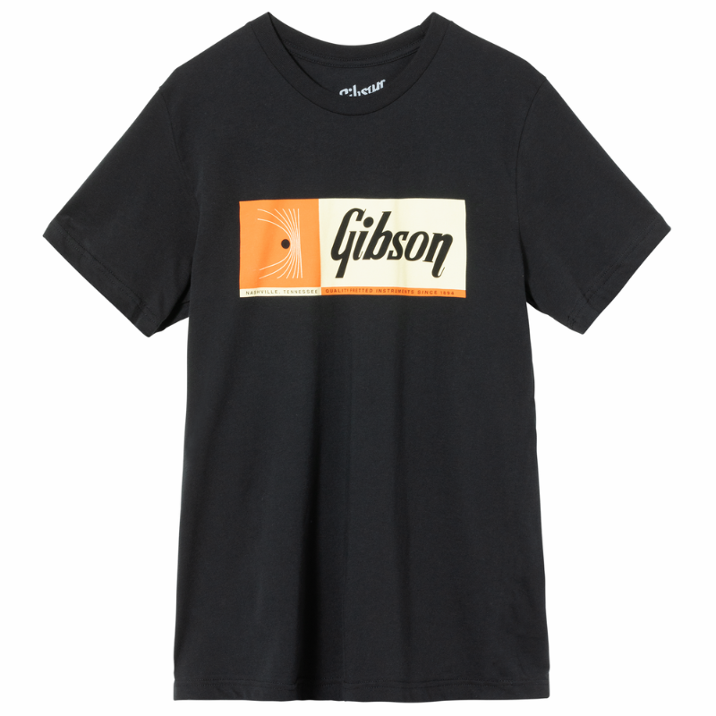 Gibson Quality Fretted Instruments Tee - Black