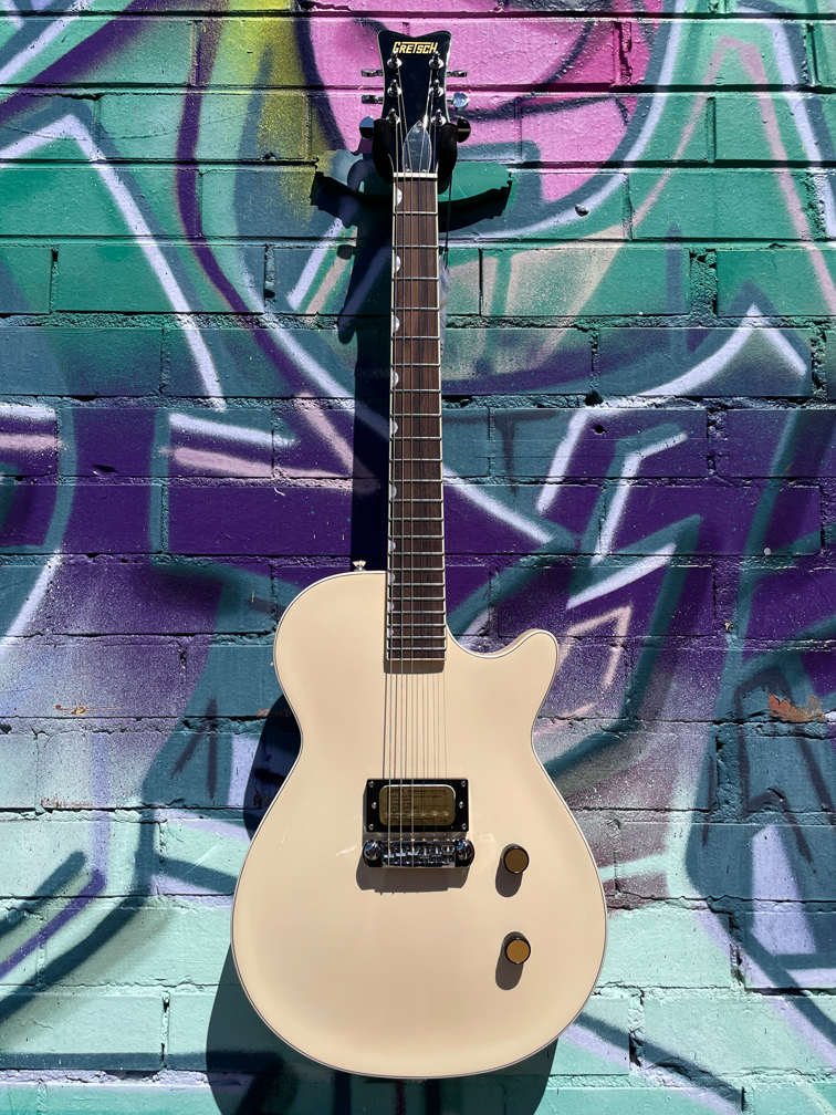 Gretsch Streamliner Jet 1 Pickup Electric Guitar - Vintage White