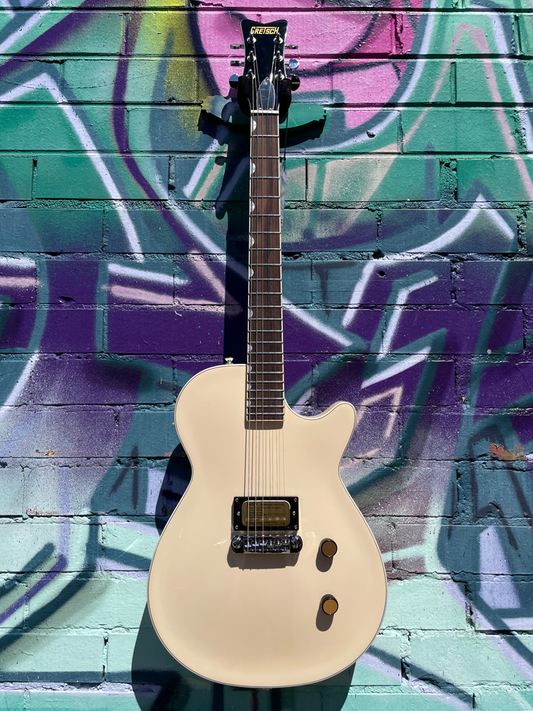 Gretsch Streamliner Jet 1 Pickup Electric Guitar - Vintage White