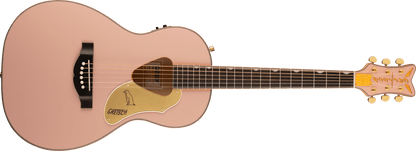 Gretsch G5021E Rancher Penguin Parlor Electric Acoustic Guitar - Shell Pink