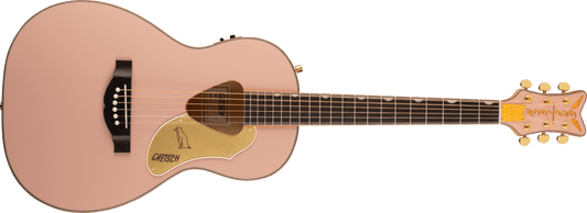 Gretsch G5021E Rancher Penguin Parlor Electric Acoustic Guitar - Shell Pink