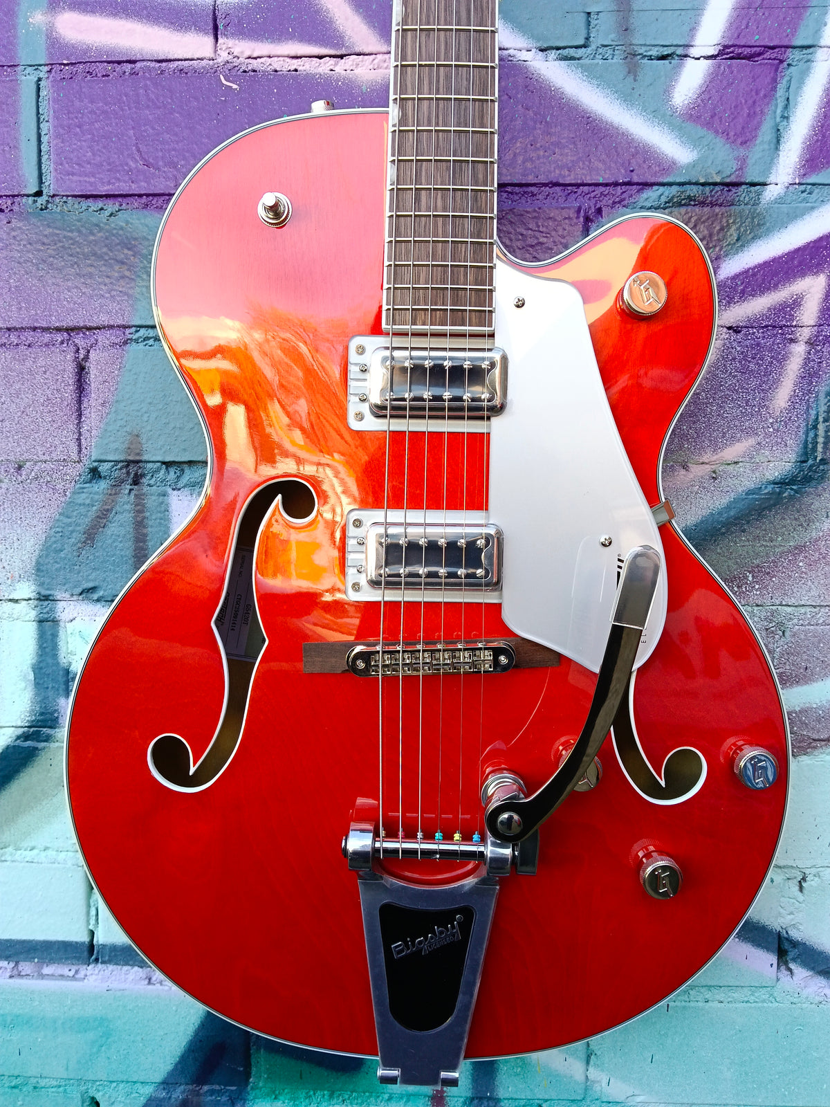 Gretsch G5420T Electromatic Classic Hollow Body Single-Cut Electric Guitar - Orange Stain