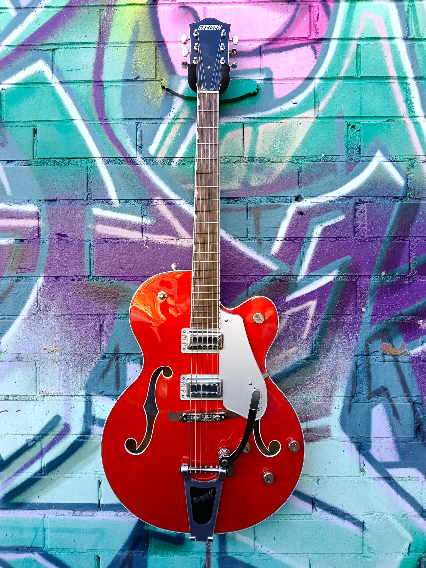 Gretsch G5420T Electromatic Classic Hollow Body Single-Cut Electric Guitar - Orange Stain