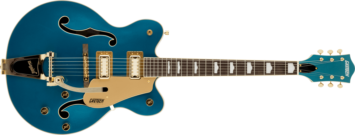 Gretsch G5422TG Electromatic™ Pristine LTD Hollow Body Double-Cut with Bigsby Electric Guitar - Petrol