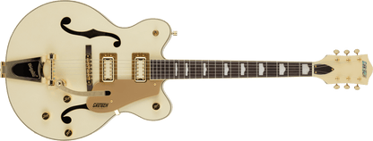 Gretsch G5422TG Electromatic™ Pristine LTD Hollow Body Double-Cut with Bigsby Electric Guitar - White Gold