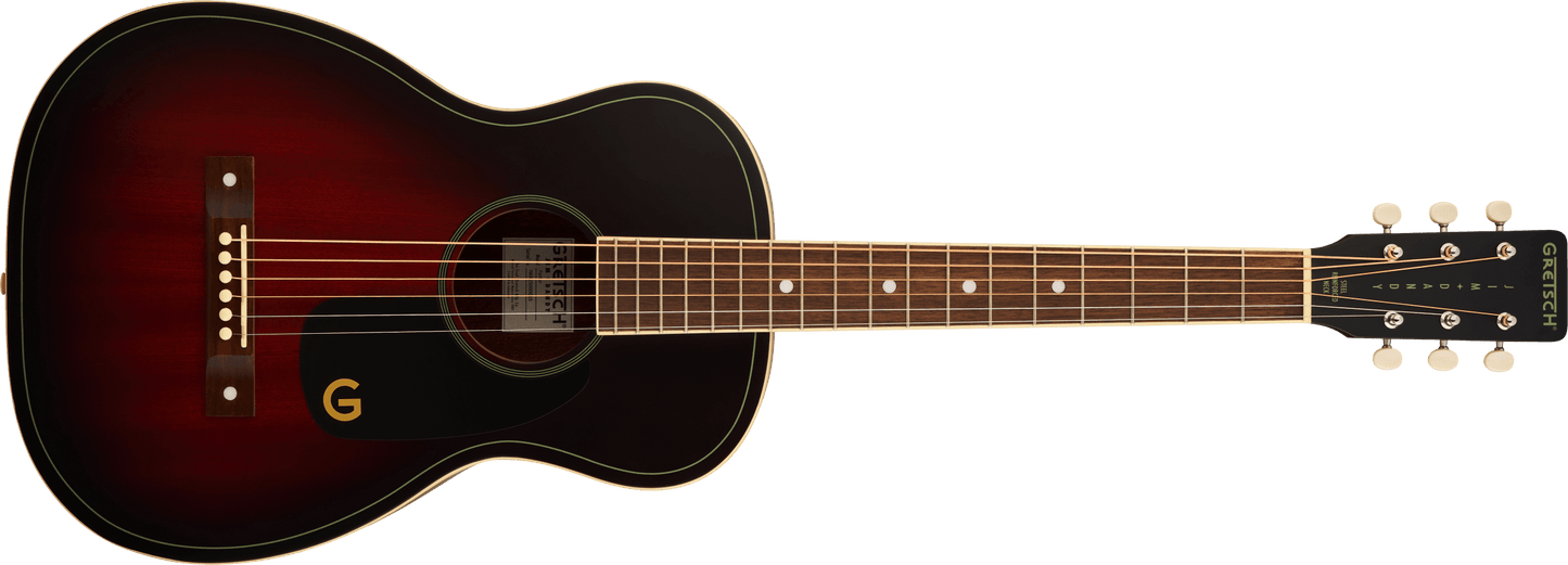 Gretsch Jim Dandy Parlor Acoustic Guitar - Deep Cherry Burst