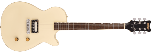 Gretsch Streamliner Jet 1 Pickup Electric Guitar - Vintage White