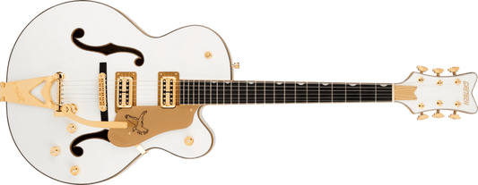 Gretsch Synchromatic Falcon Hollow Body Single-Cut Electric Guitar - Snowcrest White