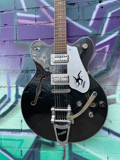 Gretsch Electromatic John Gourley Broadkaster Center Block Electric Guitar - Iridescent Black