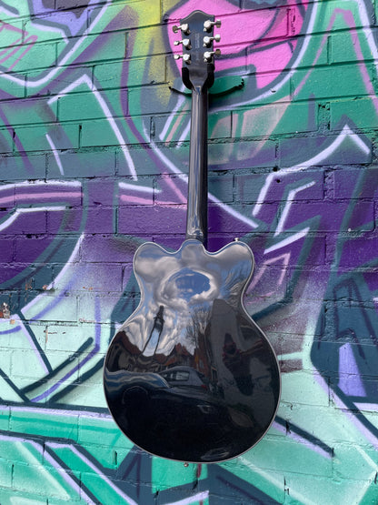 Gretsch Electromatic John Gourley Broadkaster Center Block Electric Guitar - Iridescent Black