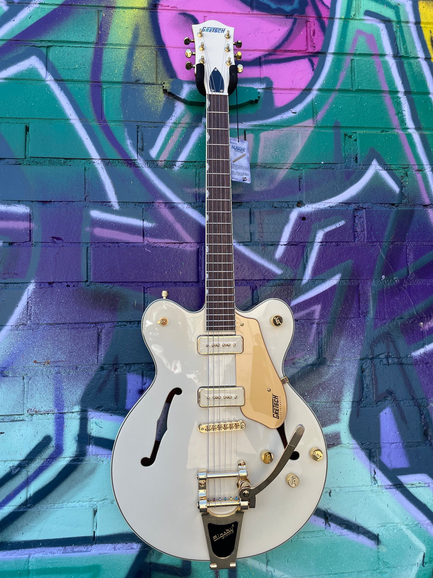 Gretsch Electromatic Pristine LTD Edition Center Block Electric Guitar - White Gold