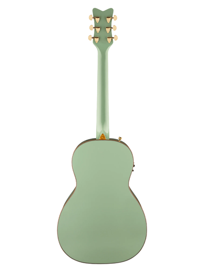 Gretsch G5021E Rancher Penguin Parlor Electric Acoustic Guitar - Mint Metallic