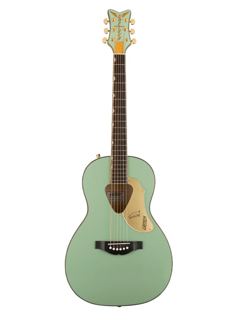 Gretsch G5021E Rancher Penguin Parlor Electric Acoustic Guitar - Mint Metallic