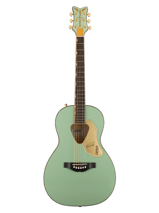 Gretsch G5021E Rancher Penguin Parlor Electric Acoustic Guitar - Mint Metallic
