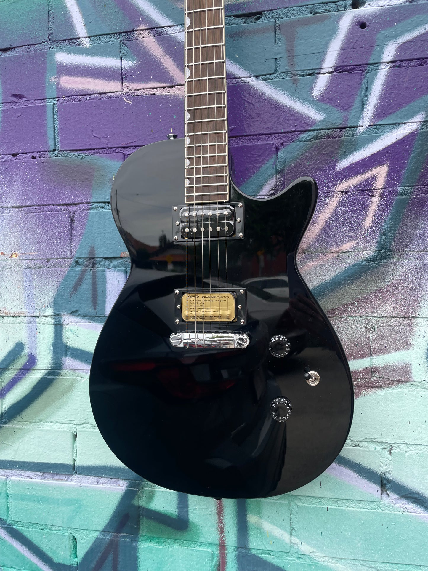 Gretsch Streamliner Jet Club Electric Guitar - Jet Black