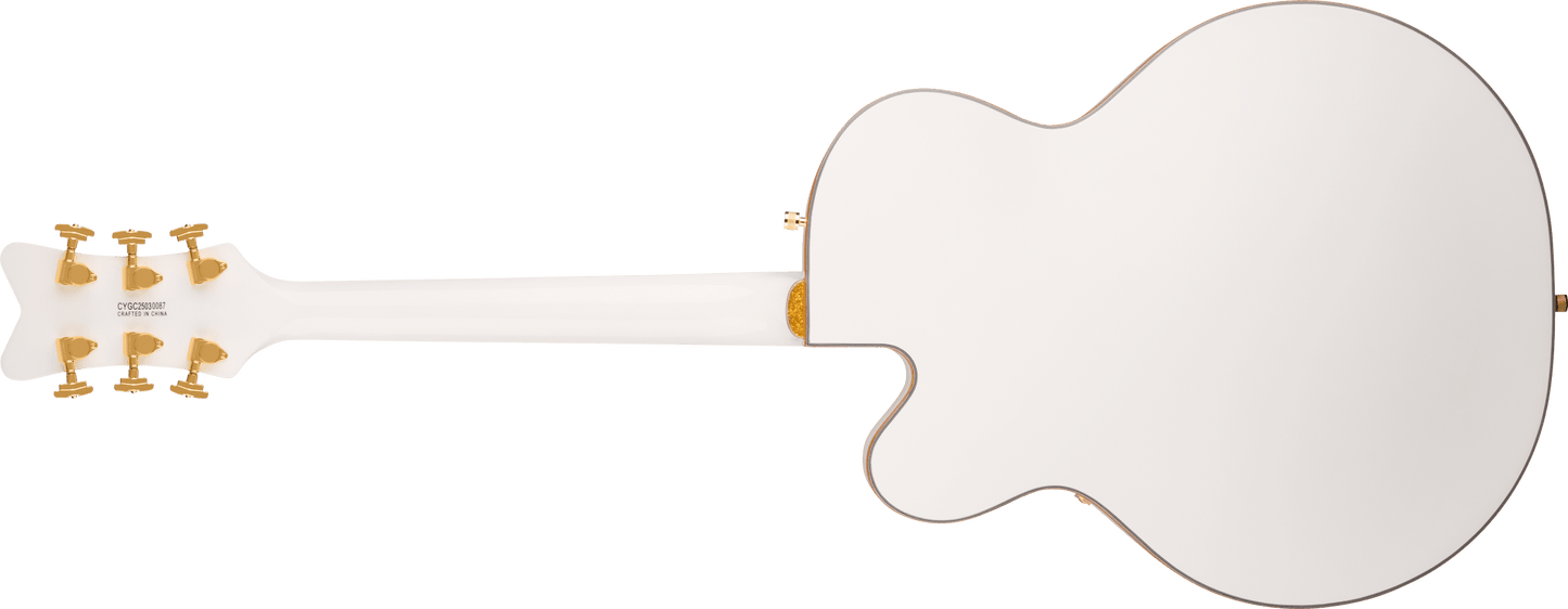 Gretsch Synchromatic Falcon Hollow Body Single-Cut Electric Guitar - Snowcrest White