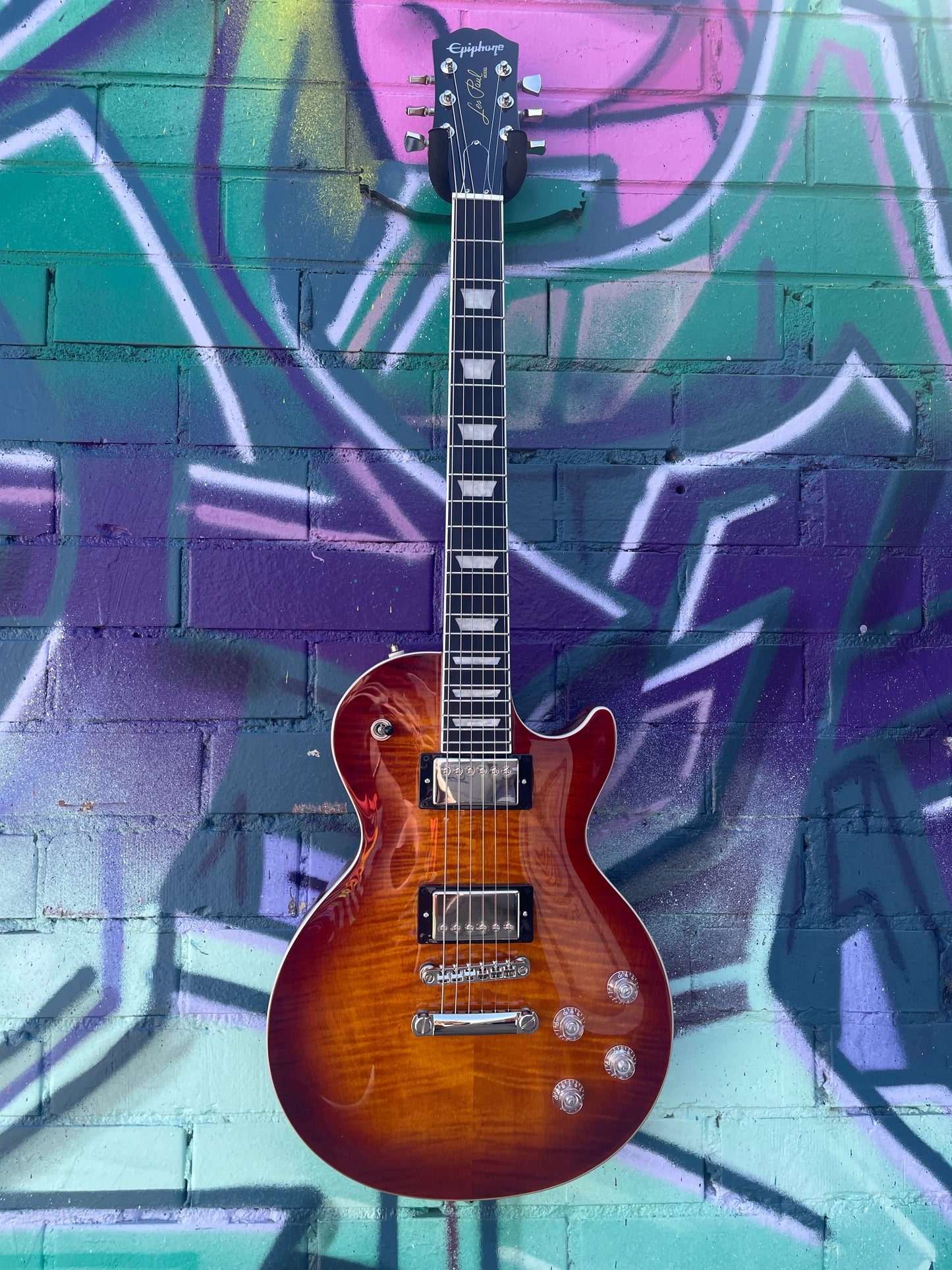 Epiphone Les Paul Modern Figured Electric Guitar - Mojave Burst