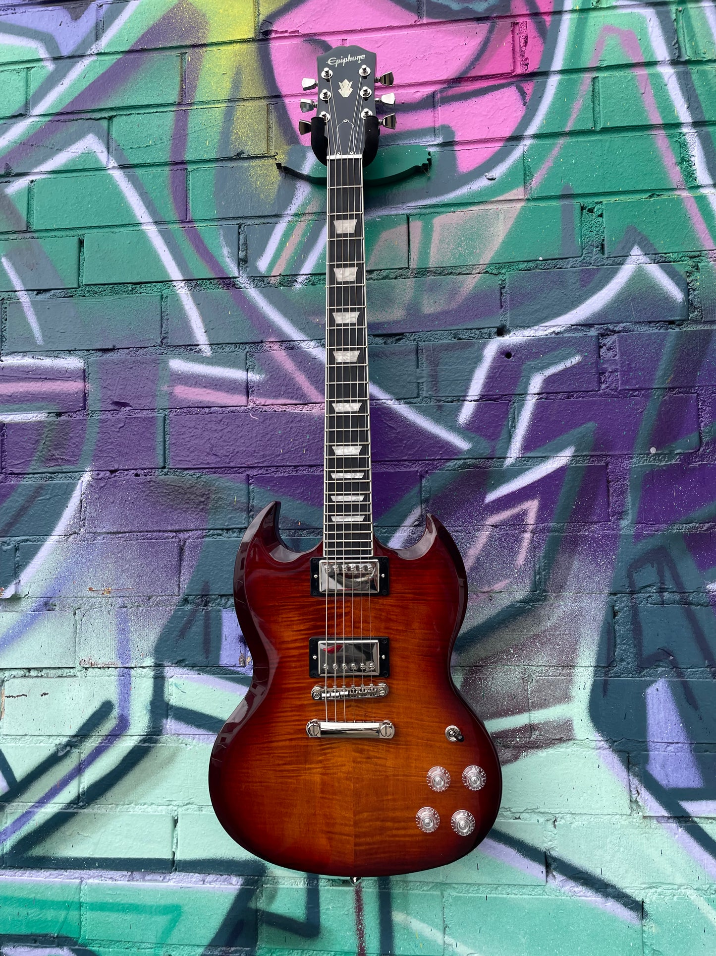 Epiphone SG Modern Figured Electric Guitar - Mojave Burst