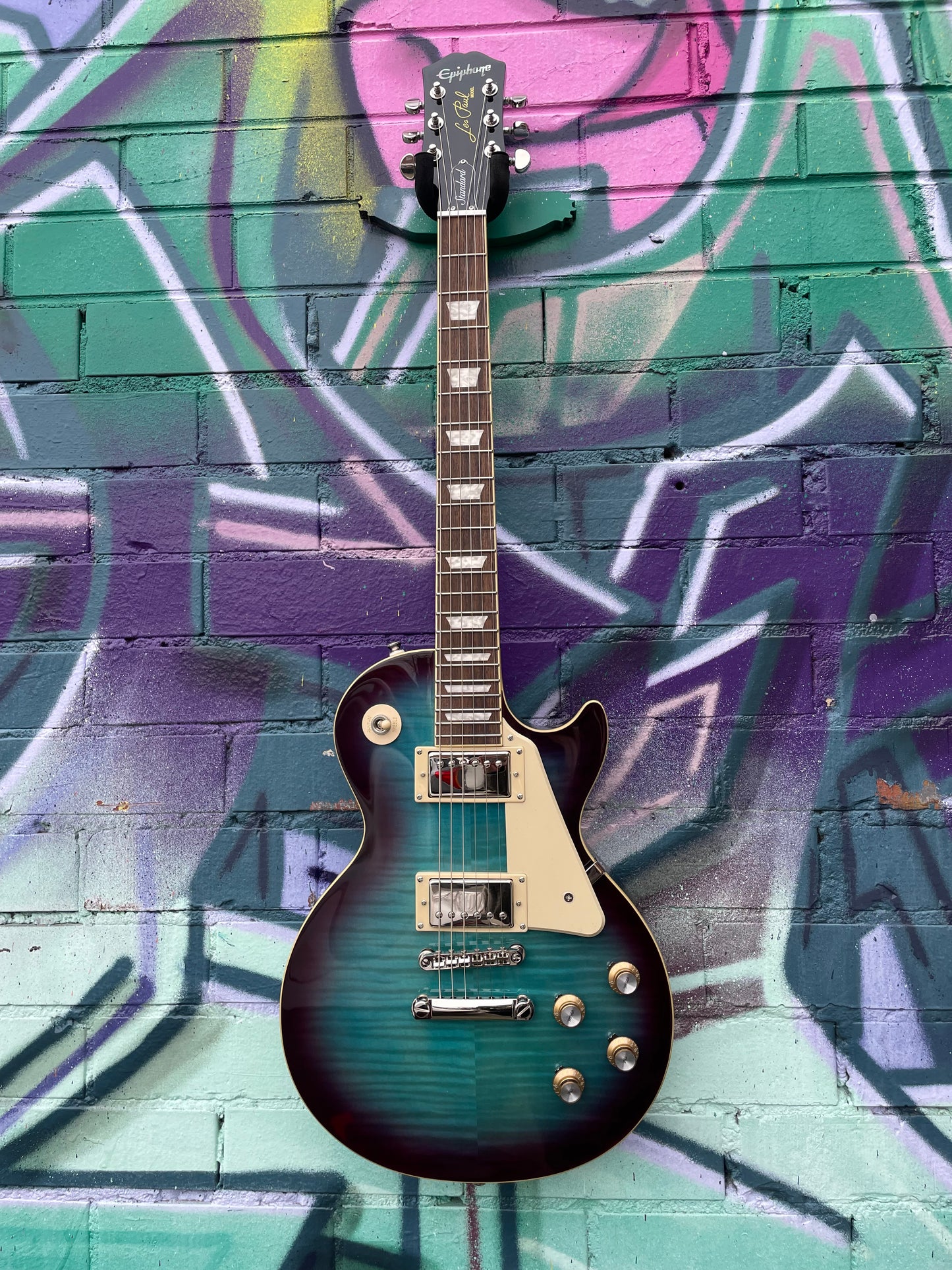 Epiphone Les Paul Standard 60s Figured Top Electric Guitar - Blueberry