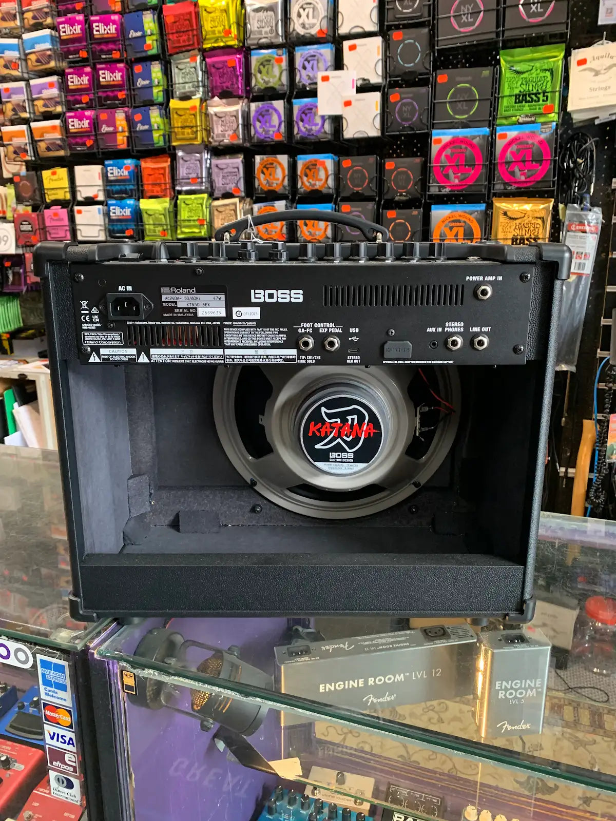 Boss Katana-50 EX Gen 3 - 50w Electric Guitar Combo Amplifier