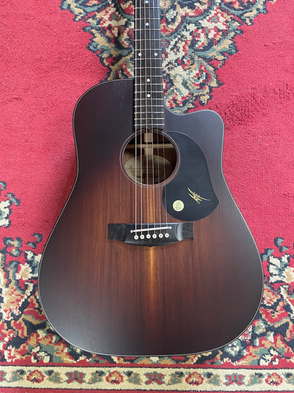 Maton EBW70C Blackwood Electric Acoustic Guitar - Dark Walnut Burst