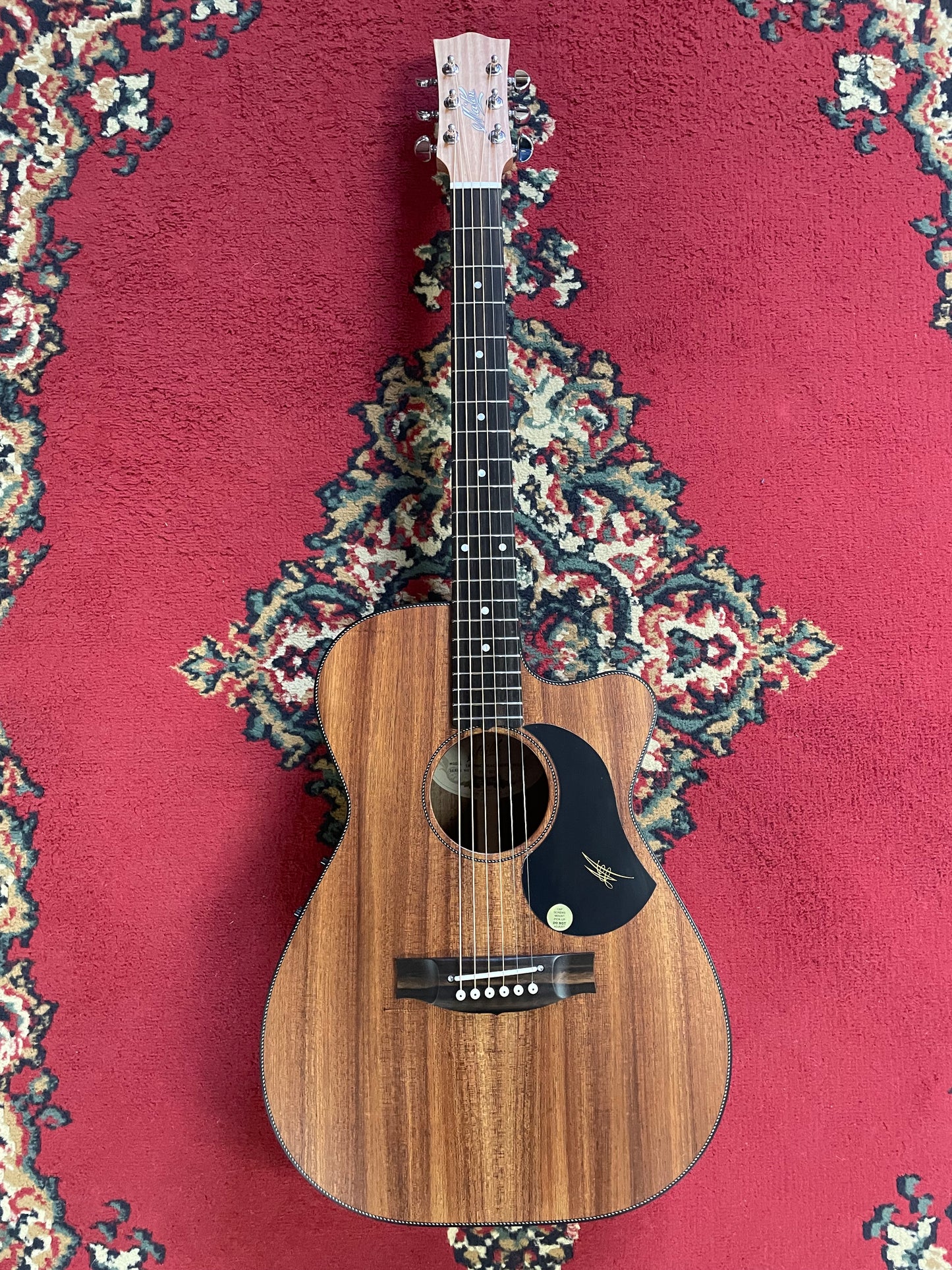 Maton EBW808C Blackwood Acoustic Electric Guitar with Cutaway