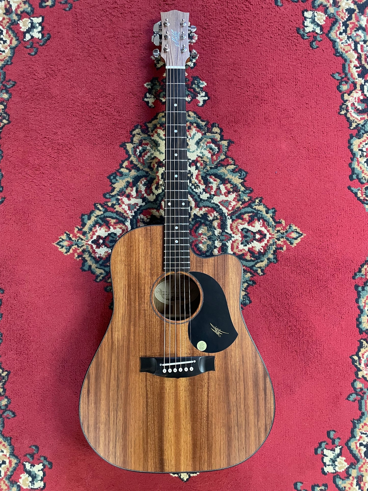 Maton EBW70C Blackwood Acoustic Electric Guitar with Cutaway