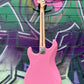 Squier Sonic Stratocaster HT H, Maple Fingerboard- Flash Pink