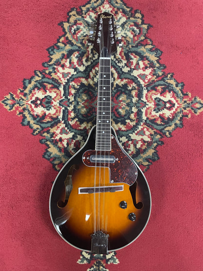 Ibanez M510E A-Style Mandolin - Brown Sunburst High Gloss