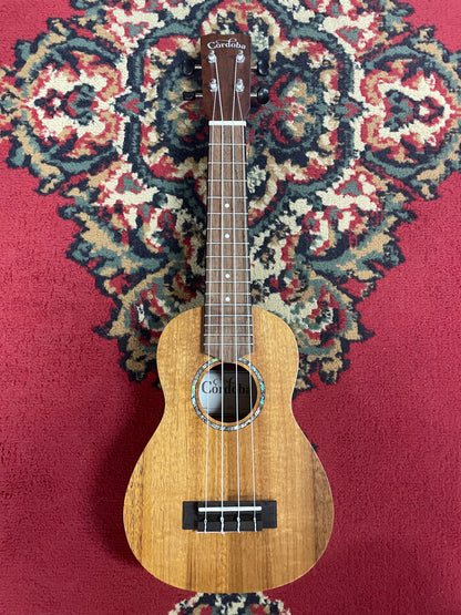 Cordoba 28S Soprano Ukulele Hawaiian Koa