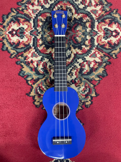 Mahalo Rainbow Series Soprano Ukulele - Blue