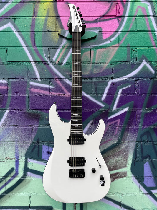 Schecter Reaper 6 Custom Electric Guitar- Gloss White