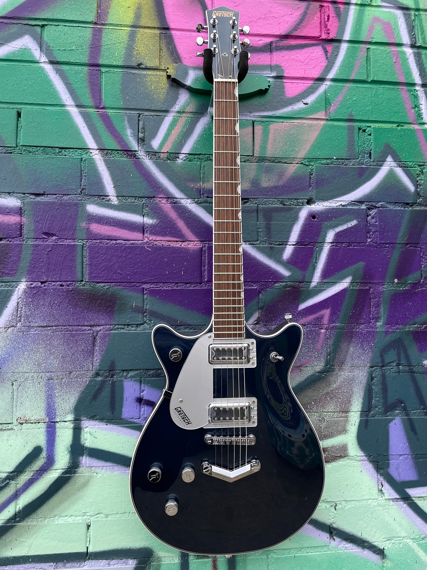 Gretsch G5232LH Electromatic Double Jet FT with V-Stoptail- Midnight Sapphire