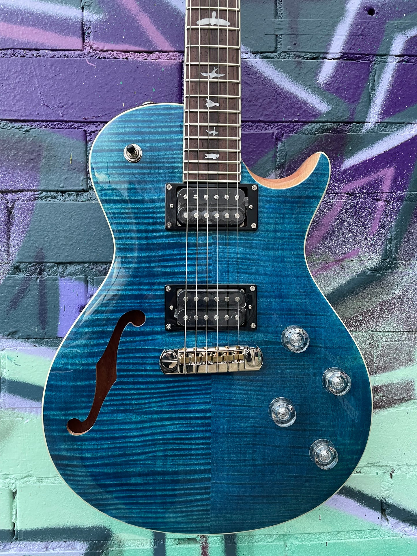 PRS SE Zach Myers Electric Guitar - Myers Blue