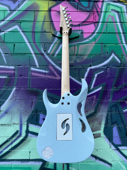 Ibanez Steve Vai Signature Prestige PIA3761C Electric Guitar - Blue Powder